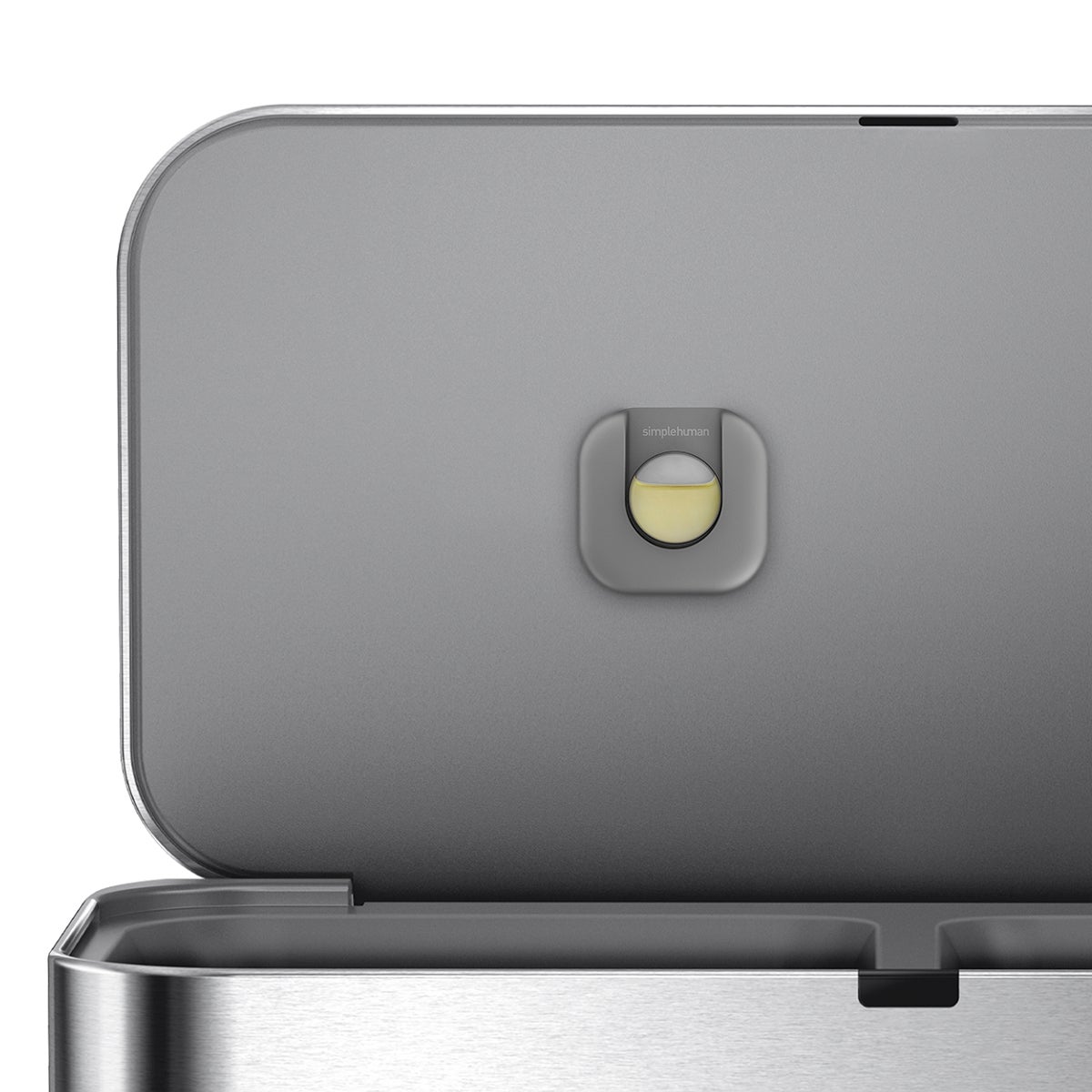 simplehuman 15 gal. Dual Compartment Sensor Can | The Container Store